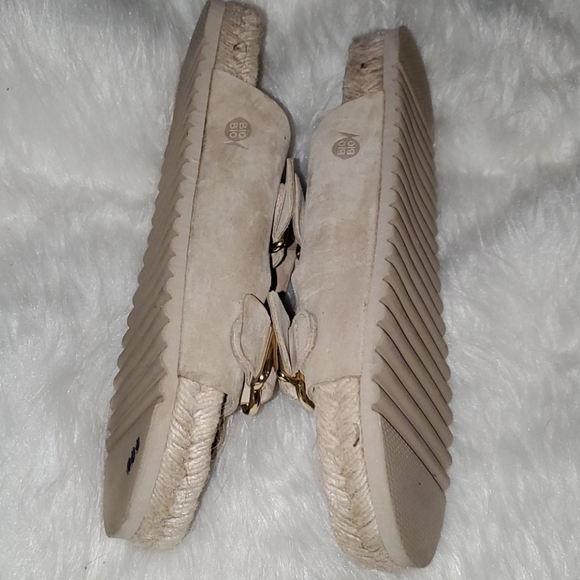 Bio Bio Size 10 Tan Espadrille Sandals - Picture 3 of 5